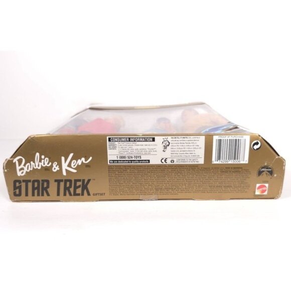 STAR TREK 30th Anniversary Mattel Barbie &‎ Ken Gift Set Collectors 1996 #15006 - Picture 3 of 11